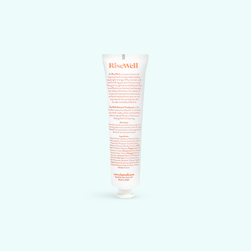 RiseWell Mineral Toothpaste - Wild Mint