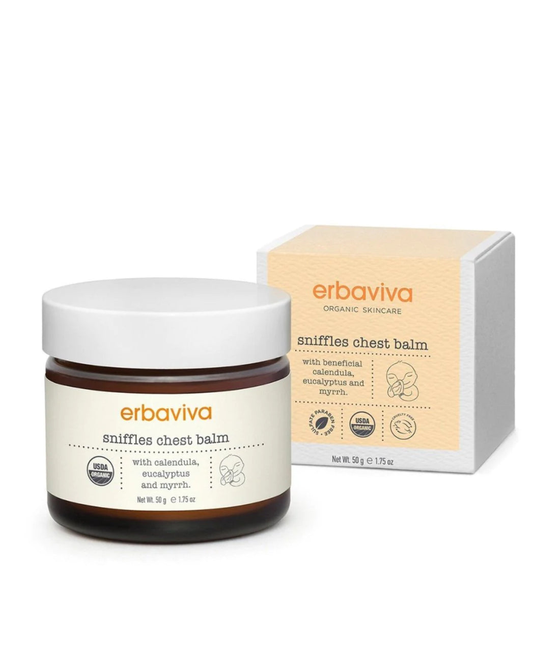 Erbaviva Sniffles Chest Balm