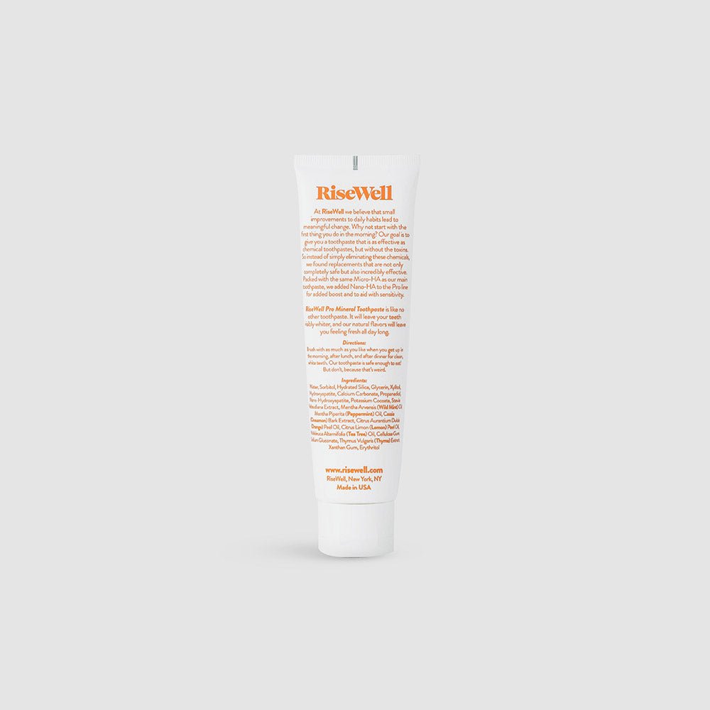 RiseWell PRO Mineral Toothpaste - Min Spire