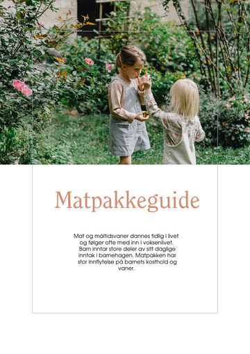 Matpakkeguide E-bok